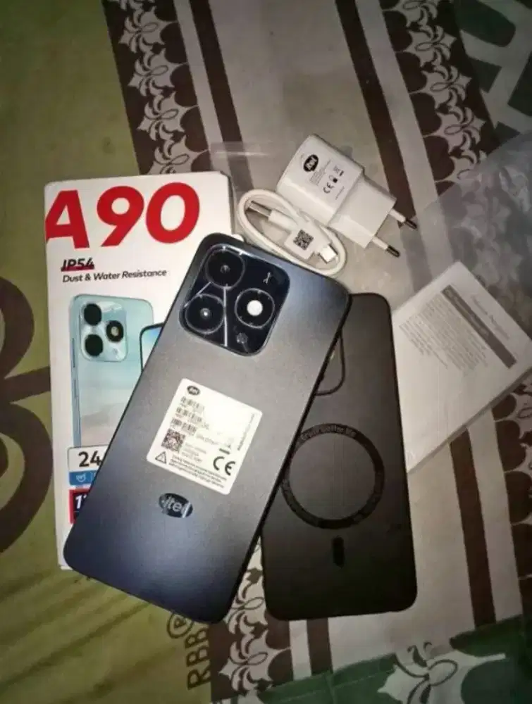 Itel a90 ram 4/64 hp mullus pemakaian 3 Minggu