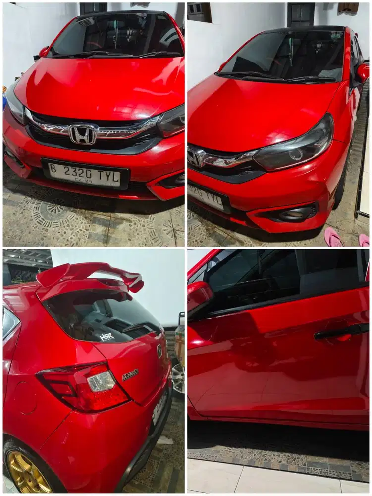 Jual Mobil Honda Brio Satya E MT 2019 kondisi terawat dan no minus