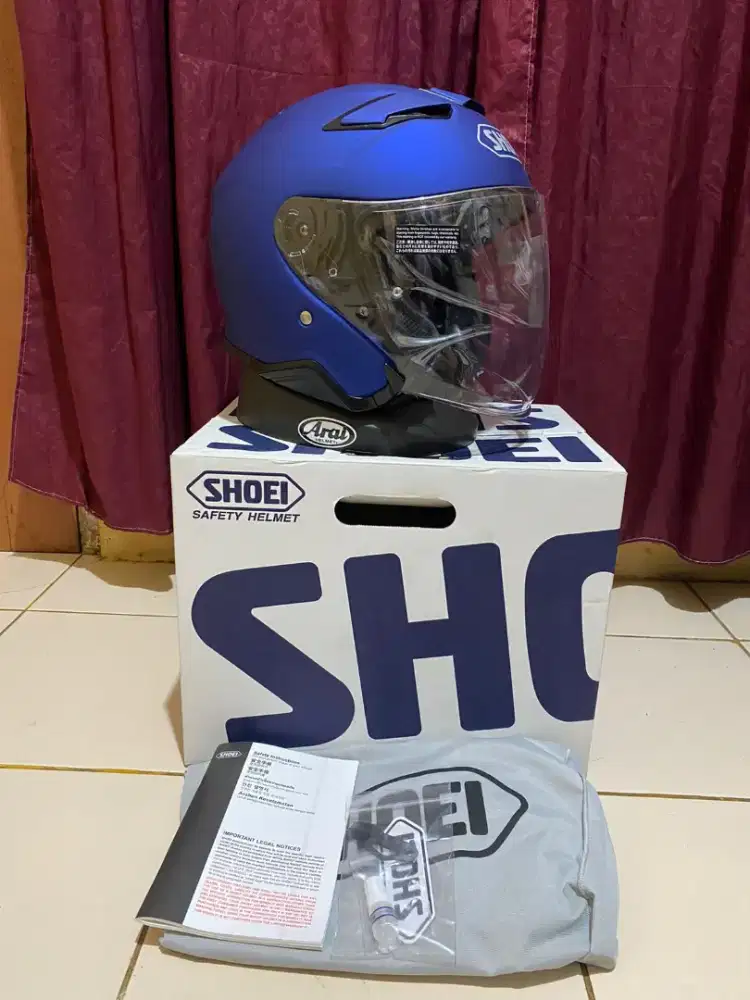 SHOEI JCRUISE 2 BLUE MATT SNI