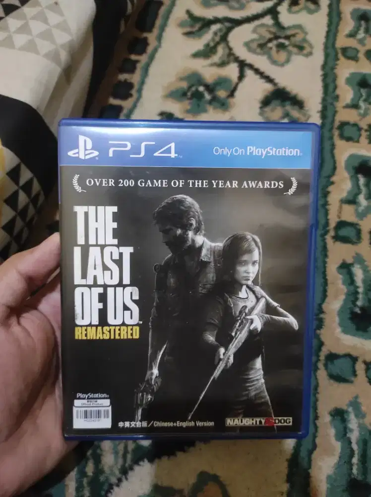 KASET/BD PS4 THE LAST OF US REMASTERED