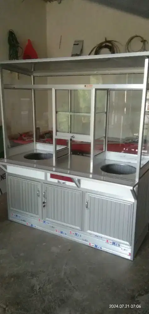 Gerobak Bakso dan pangsit ((1,5 Meter)