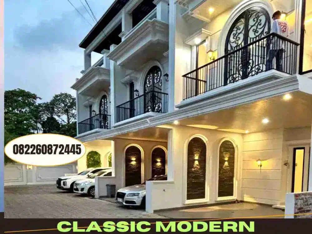 Jual Rumah Classic Modern Di Jagakarsa Free Biaya KPR