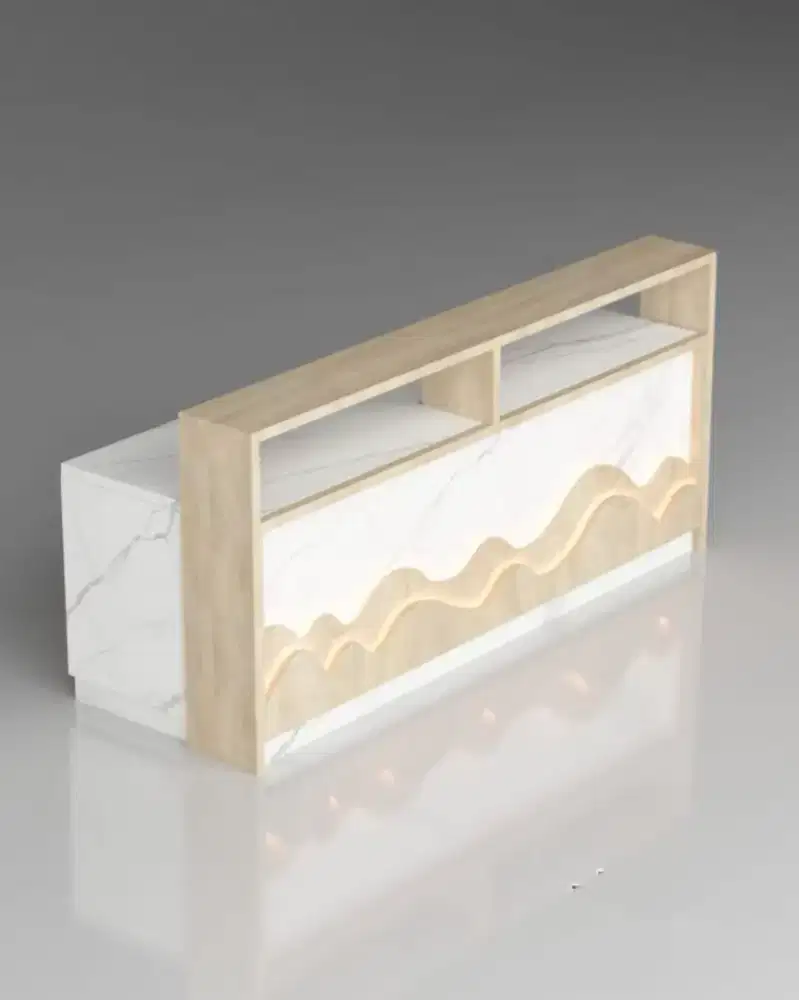 Meja Cashier Custom Meja Kasir Toko Meja Pelayanan Meja Outlet