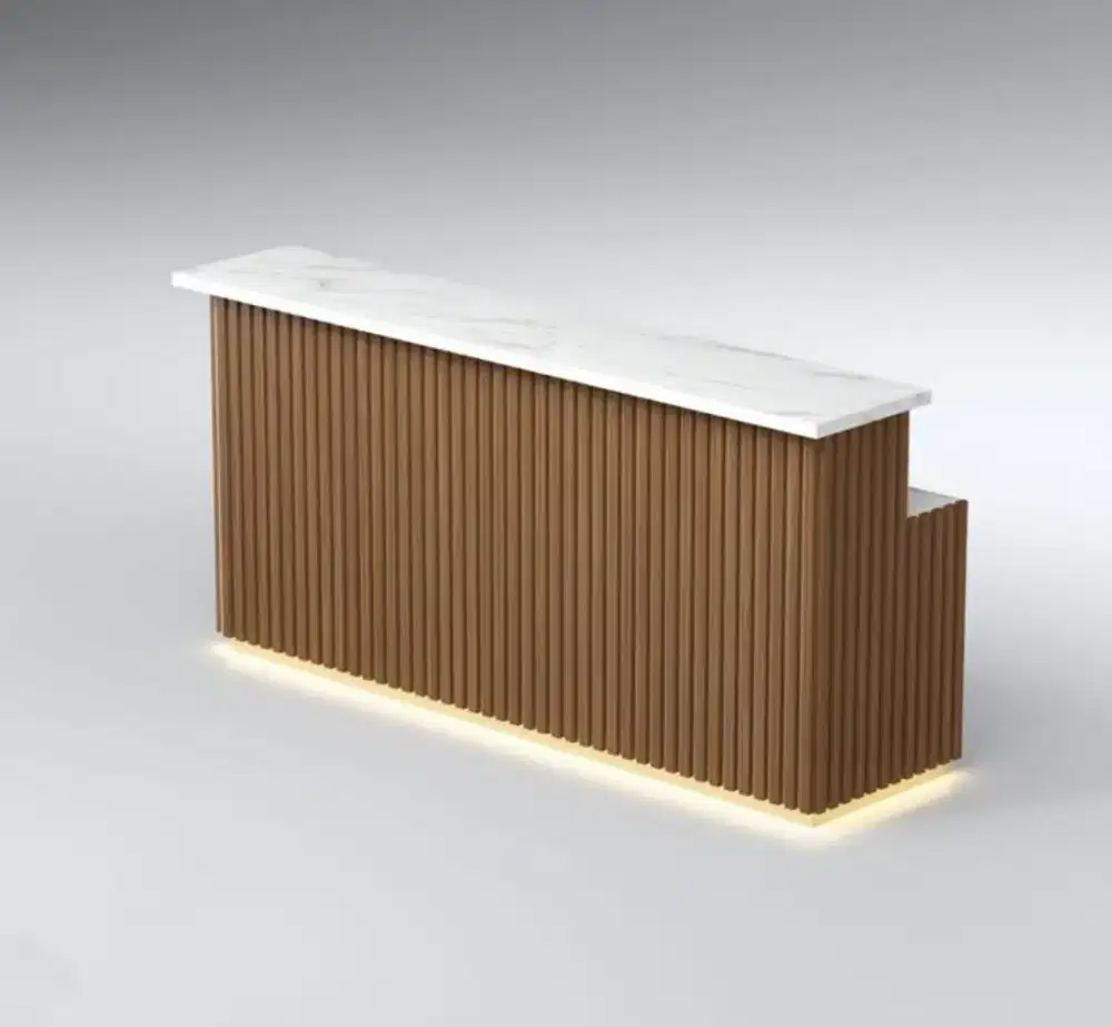 Meja Cashier Meja Kasir Modern Meja Display Custom Meja Store