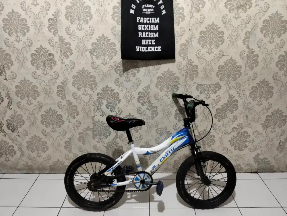 Sepeda bmx ukuran 16 untuk umur 4-7 tahun