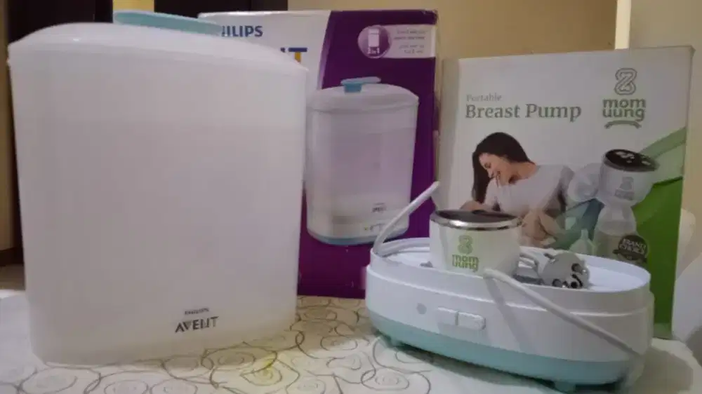 Breast pump elektrik mom uung & Philip Avent