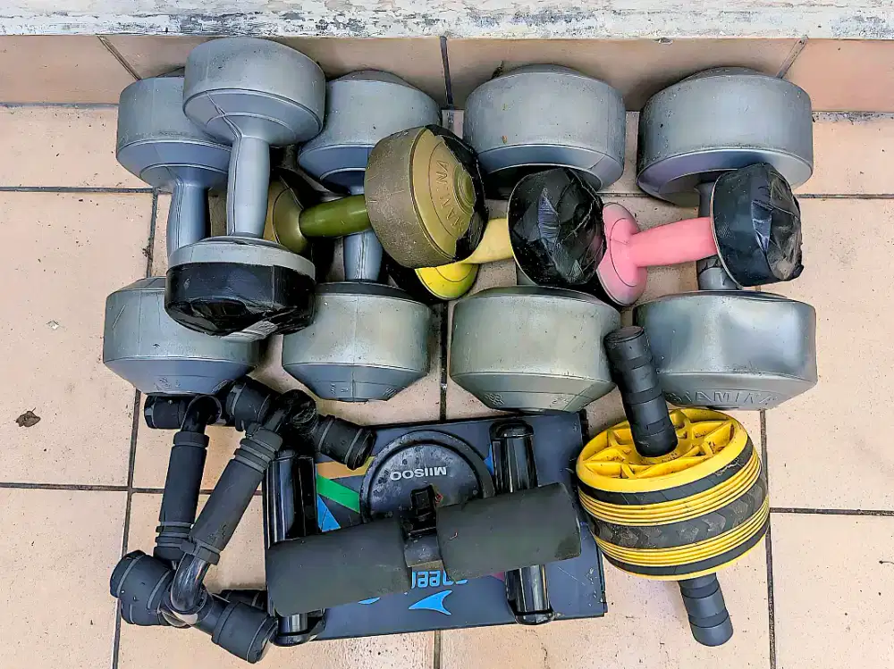 Dumbell Barbel Olahraga