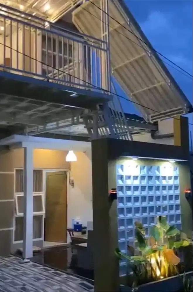 Rumah Estetik Full Furnish Kota Malang