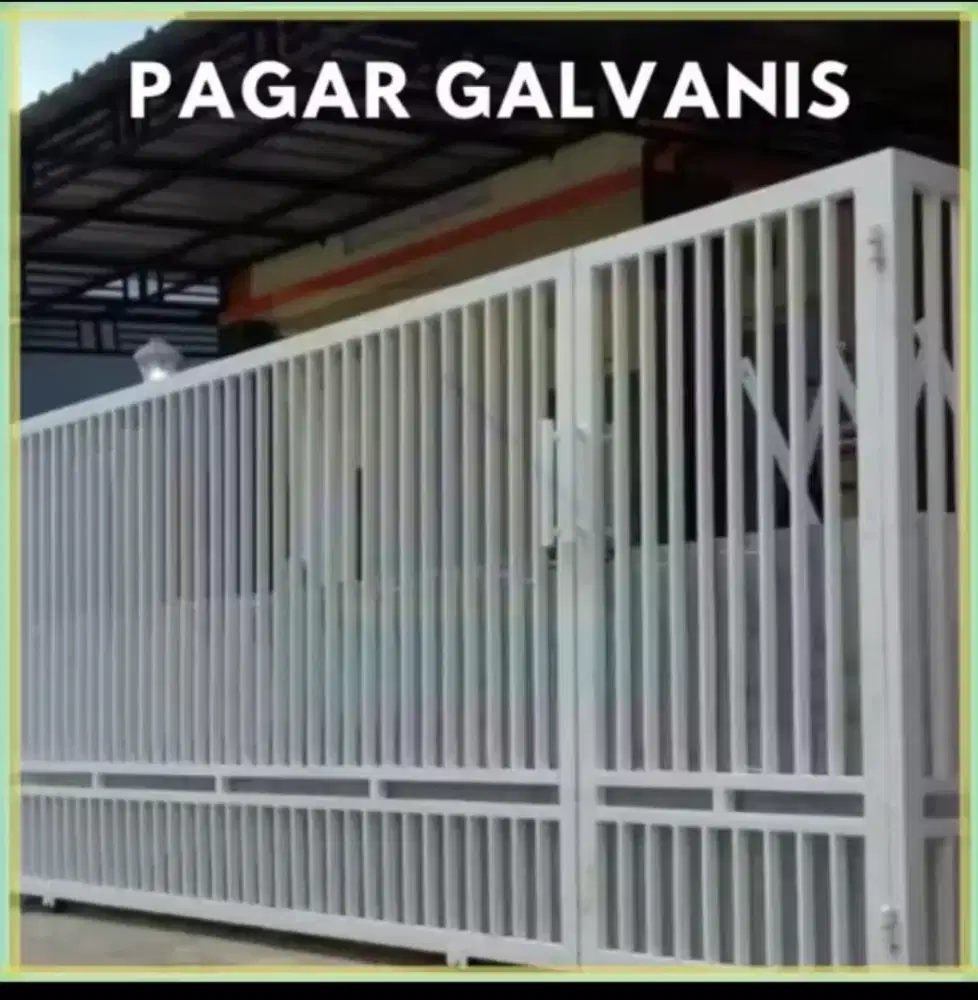 Pagar Gerbang Minimalis, Pager Rumah, Pagar Besi, Gerbang Besi, Pager