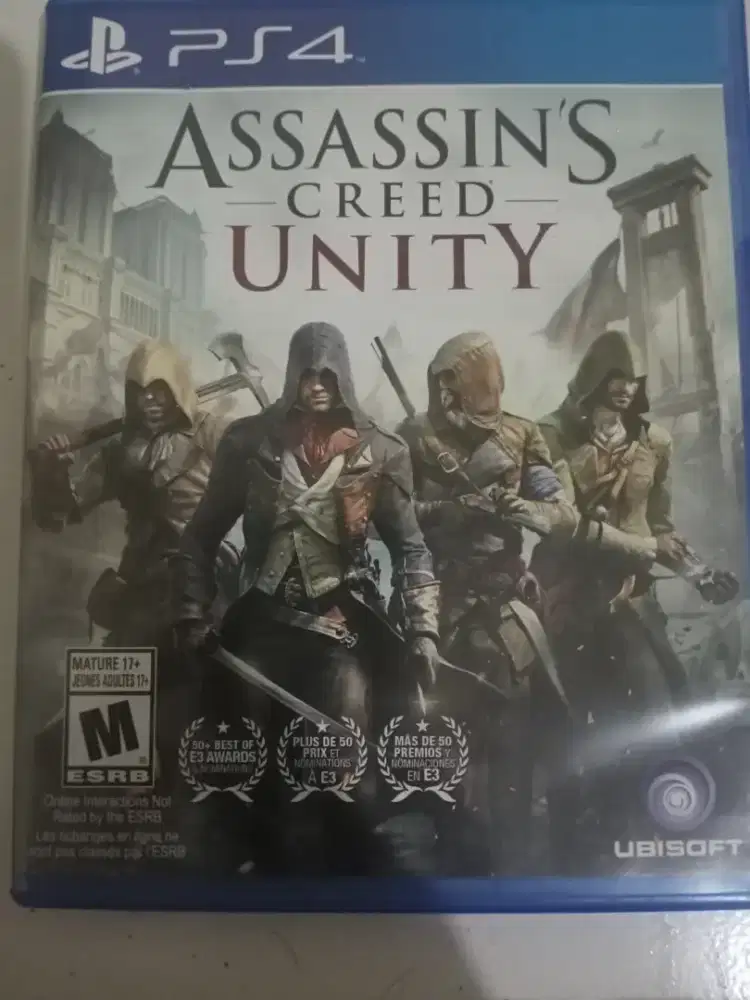 Kaset ps4 Assassin creed unity