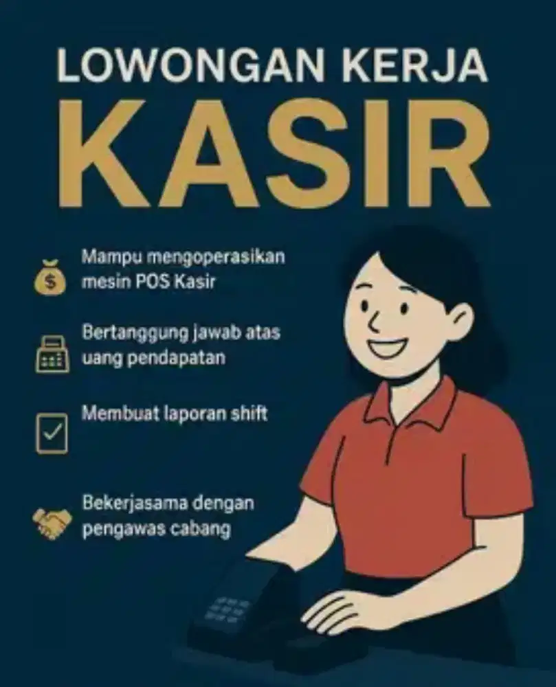 DIBUTHKAN KASIR