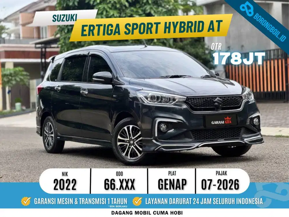 Ertiga gx sport hybrid 2022 AT
