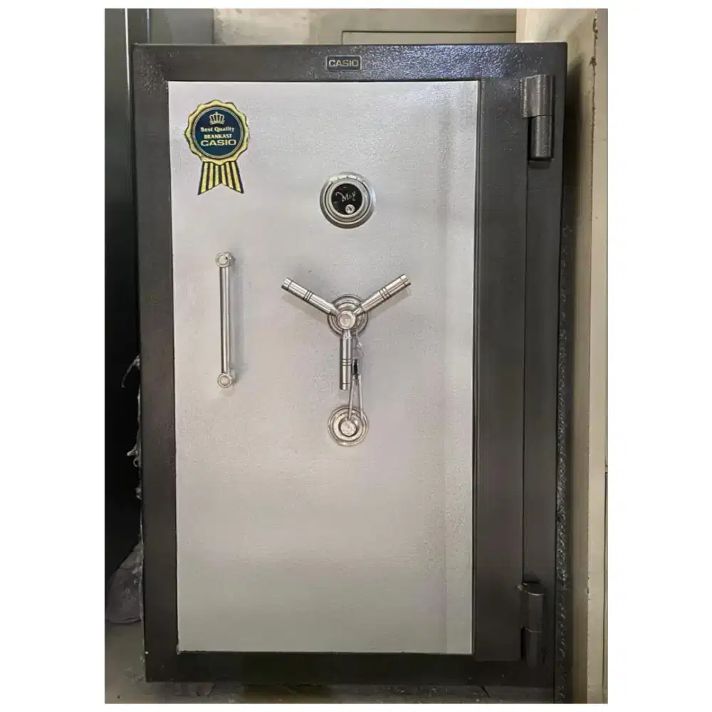 Brankas Casio T. 1 meter Bekas Brangkas Kantor Tahan Api Safety Box