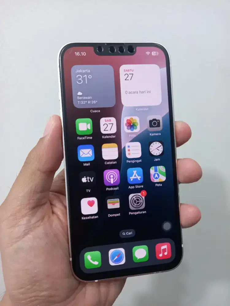 IPhone 13 Pink 128Gb Fullset ex inter ada minus dibaca