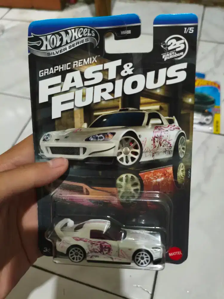 Hot Wheels Fast & Furious Silver Series Graphic Remix Set 3 Pcs - MINT