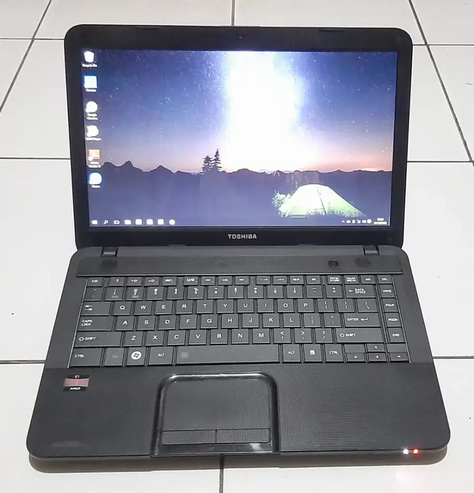 Laptop Toshiba Normal Semua Mulus Baterai Ok