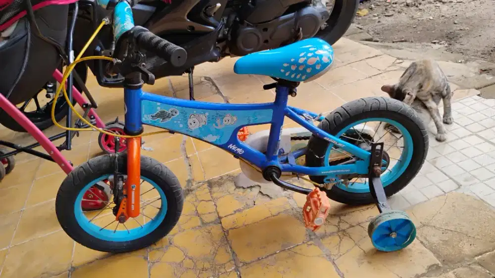 Sepeda anak element nemo ban 12 inch