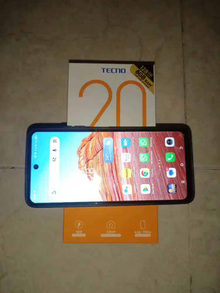 Tecno 20 ram 4+4/128