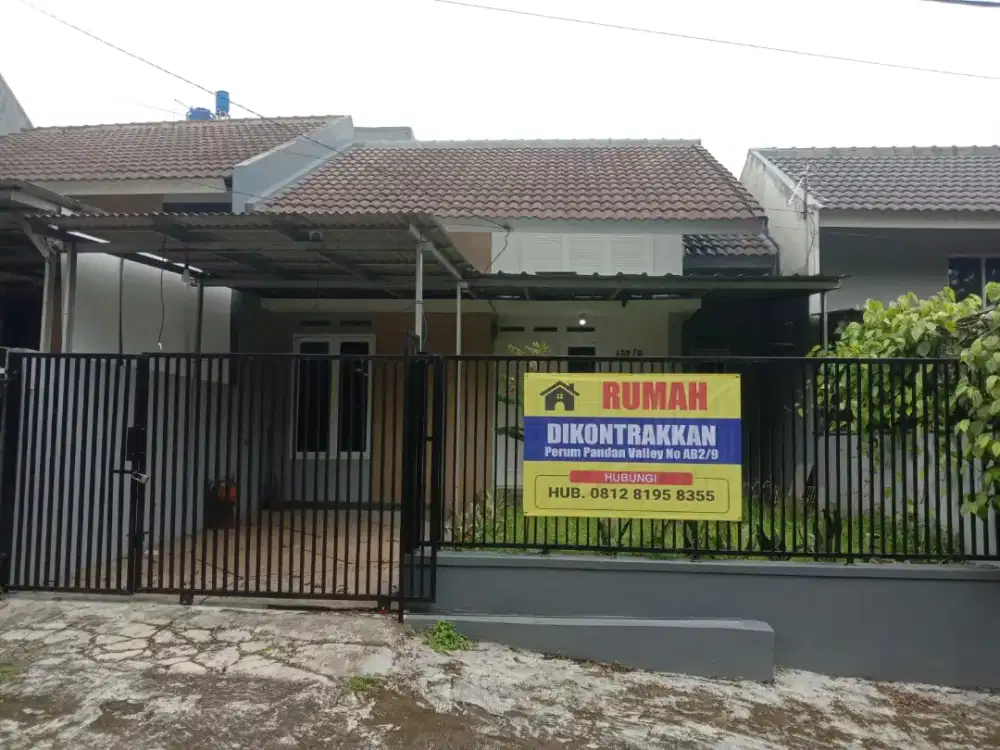 Sewa Rumah di Pandan Valley Bogor per tahun