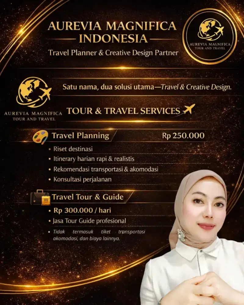 Open Job Graphic & Creative Designer and Travel Planner