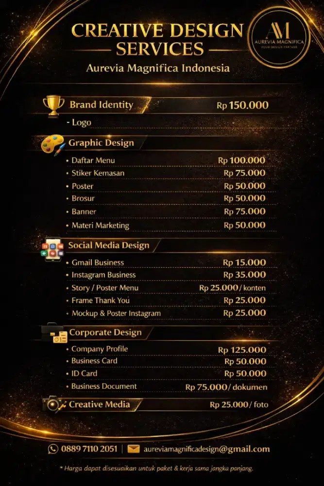 Open Job Graphic & Creative Designer and Travel Planner