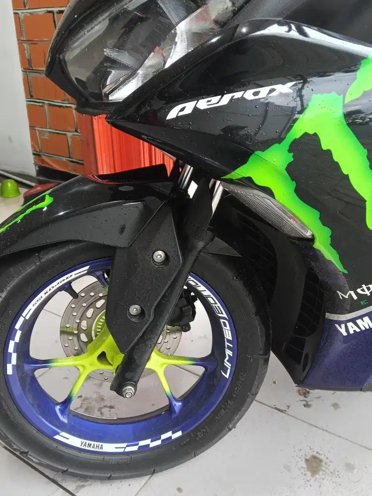 YAMAHA NEW AEROX LIMITED EDITION THN 2021 GRESS