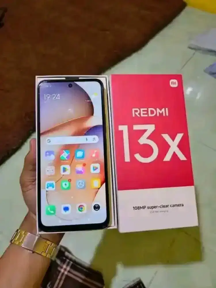 Xiaomi redmi 13x nfc 8/128gb fullset 6bln TT bisa