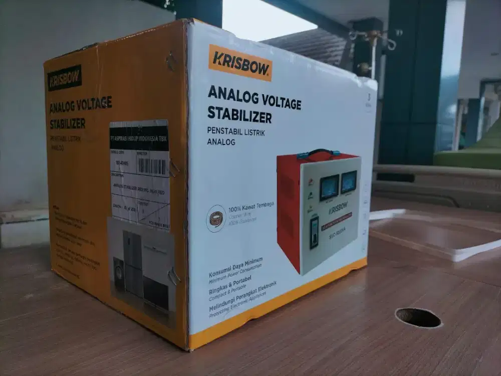 Penstabil Listrik Analog Stabilizer Krisbow