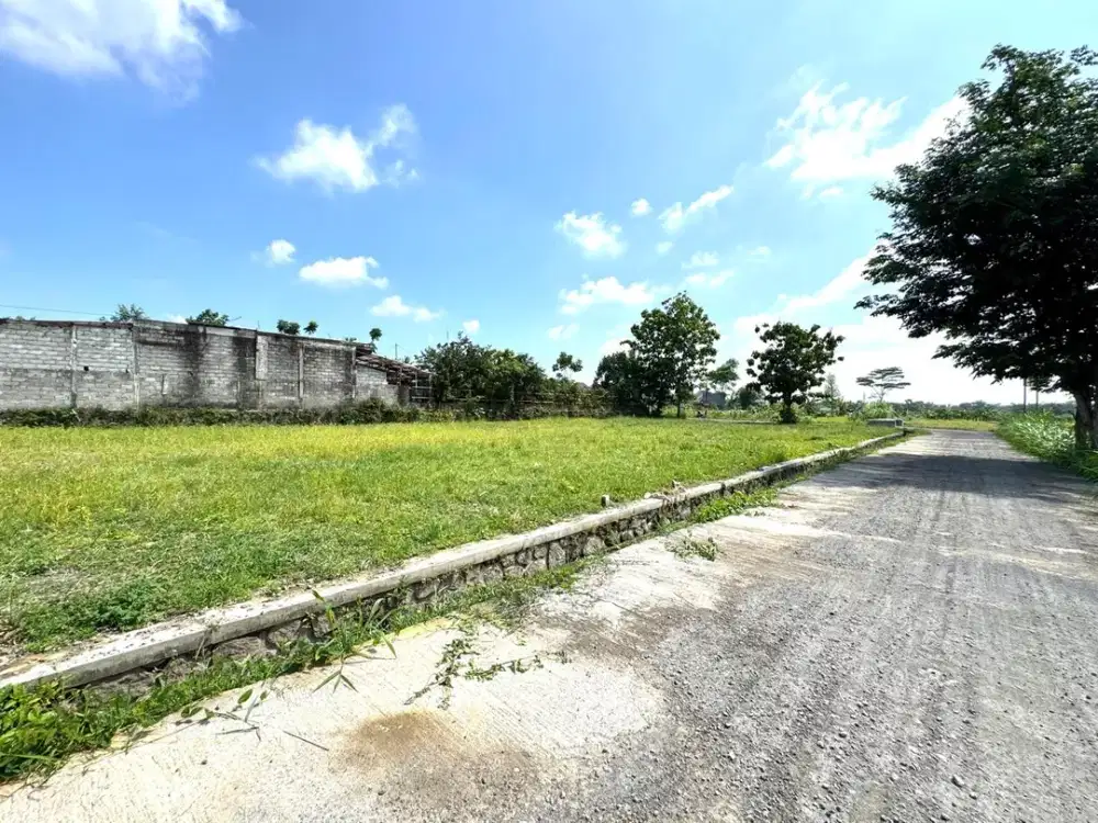 Dekat Kampus UGM UII, Tanah Murah Siap Bangun