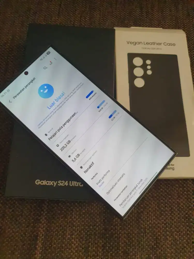 Samsung s24 ultra sein 12/256gb fullset