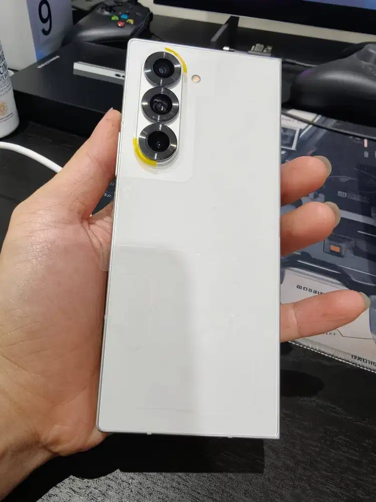 samsung z fold 6 white second new (baterai cover layar all new )