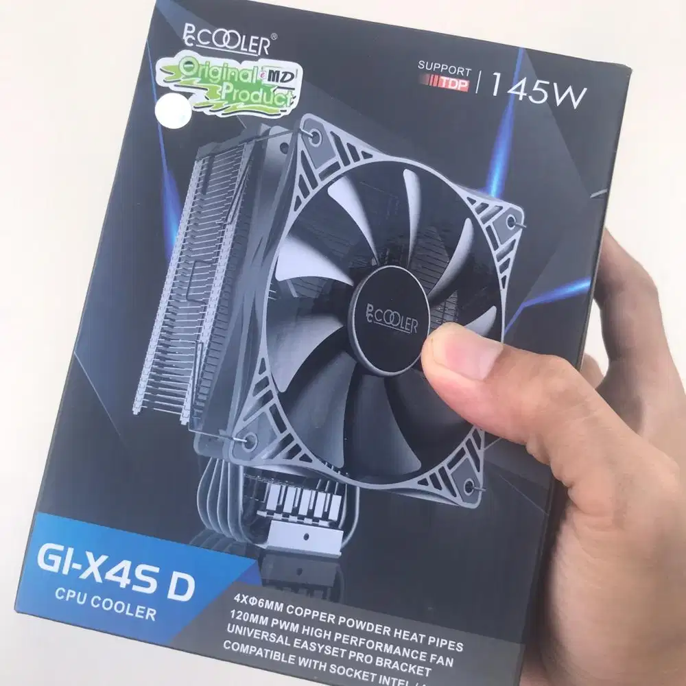 PC COOLER GI-X4SD CPU COOLER BLACK EDITON WITH PERFORMANCE FAN