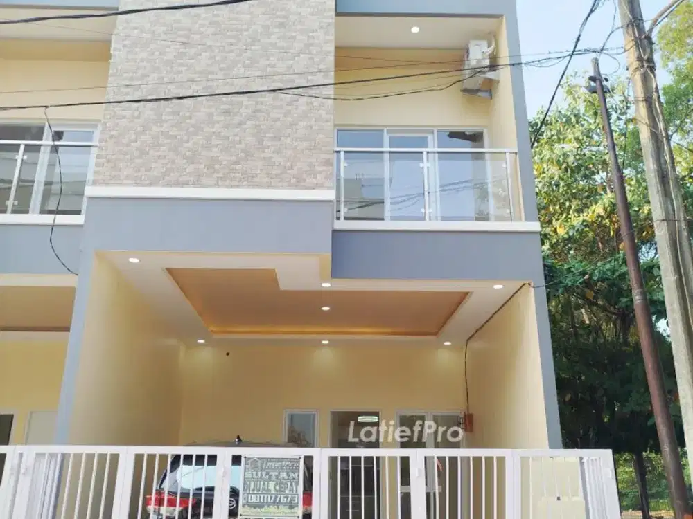 Rumah Kuning Harga Miring Kondisi Glowing