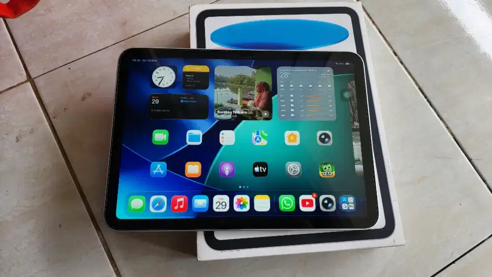 Apple iPad 10 Gen 256 GB iBox Garansi on