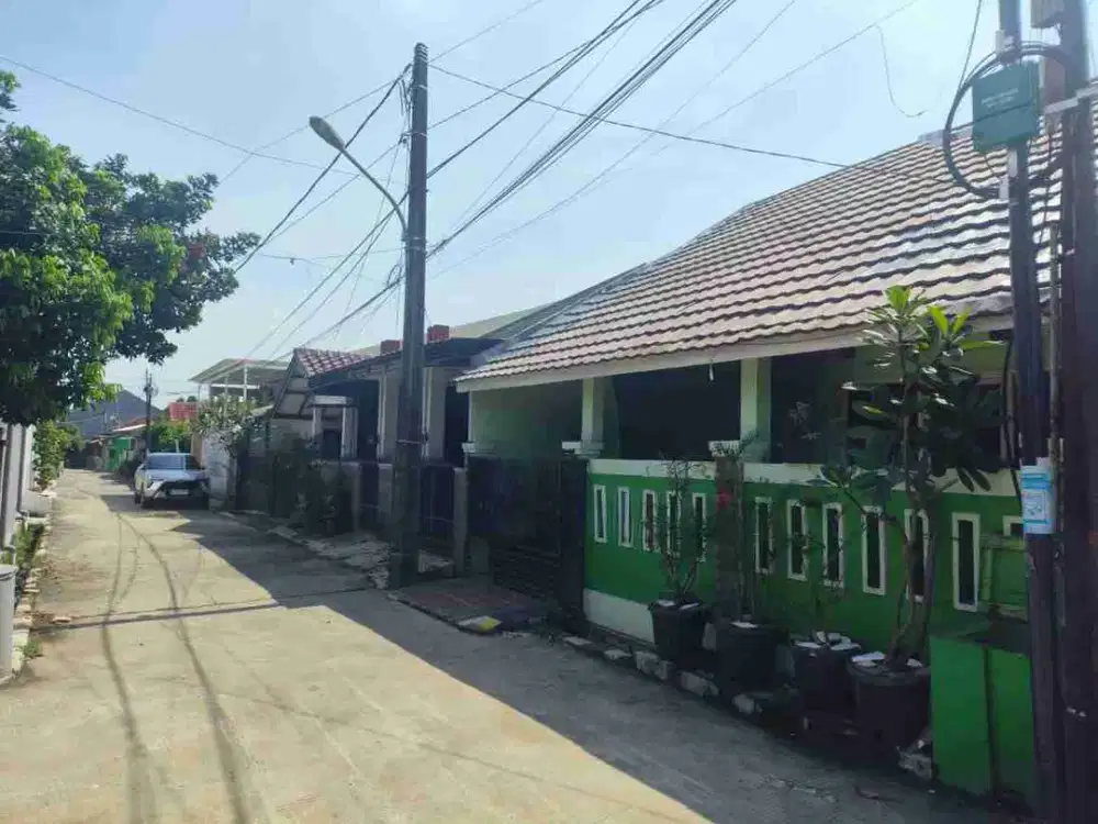 Rumah murah 590 jt LT 120 bebas banjir di komplek Pemda jatiasih dekat pekayon Galaxy
