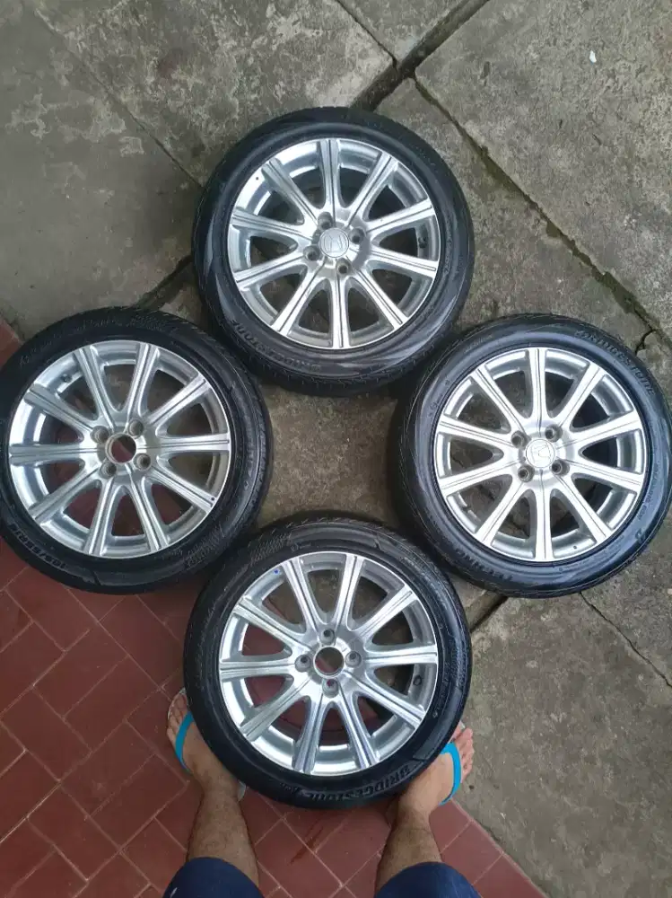 velg oem jazz RS mmc orisinil + ban