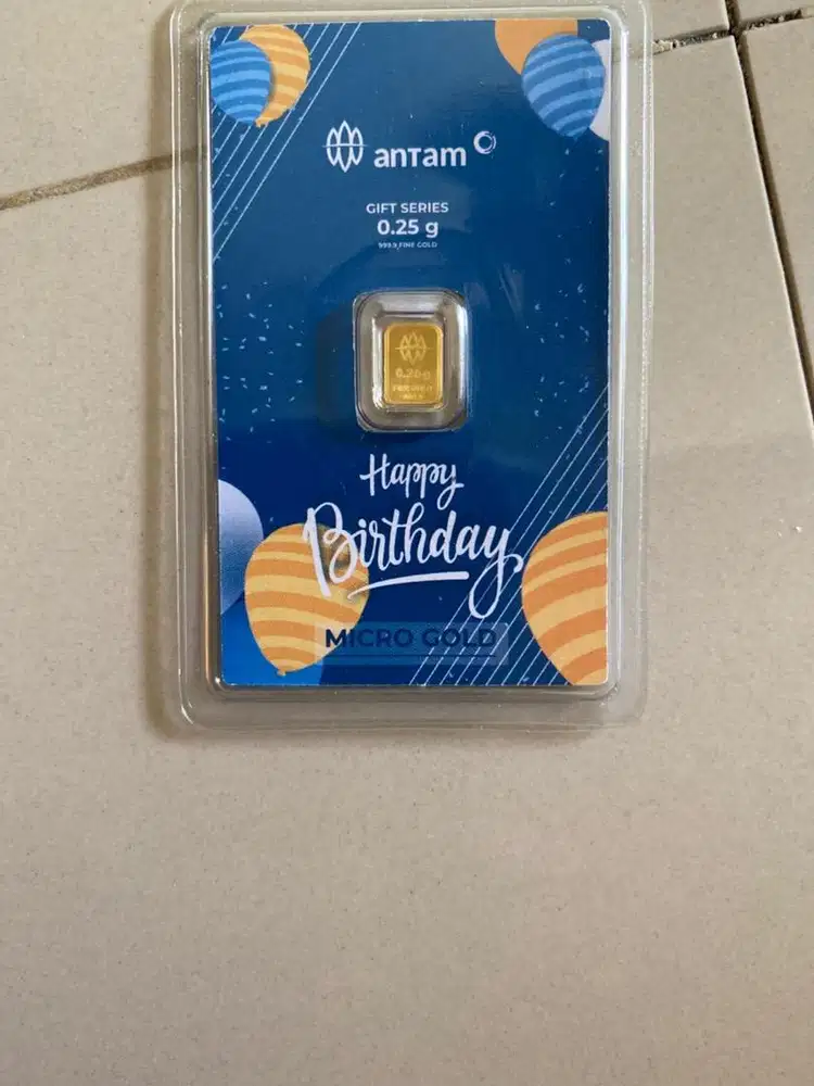 Jual emas antam gift series 0,25 gram