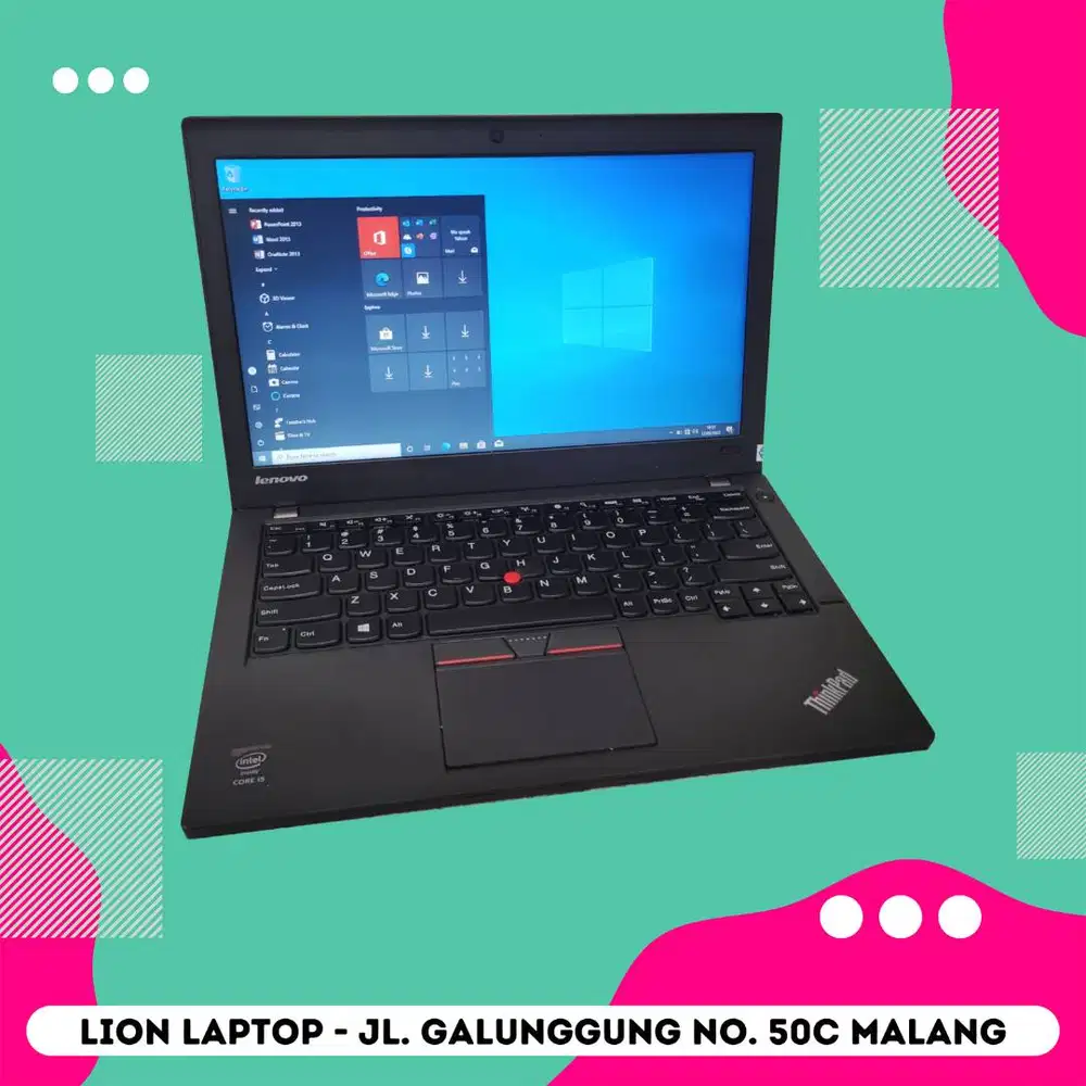 RAM 8GB SSD 256GB Core i5 Lenovo Thinkpad X250 [29|12]