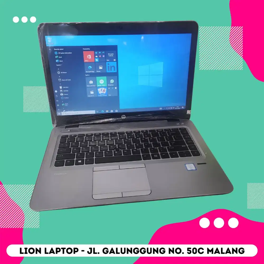 Core i5 RAM 8GB Murah SSD 258GB HP Elitebook 840 G3 [29|12]