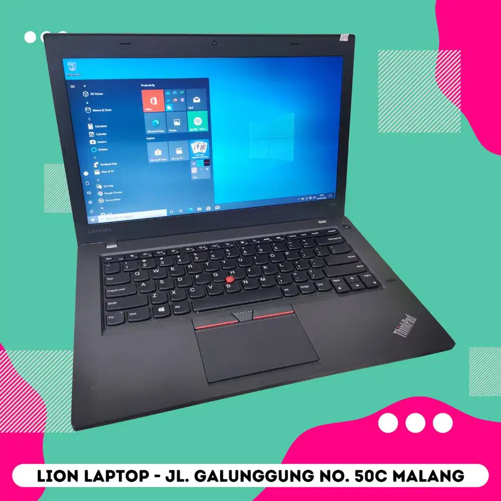 RAM 8GB Core i5 SSD 256GB Lenovo Thinkpad T460 [29|12]