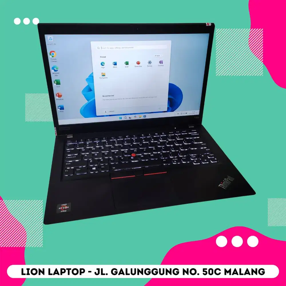 AMD Ryzen 7 PRO 4Ghz 16/256 VGA 2GB Lenovo Thinkpad T495s [29|12]