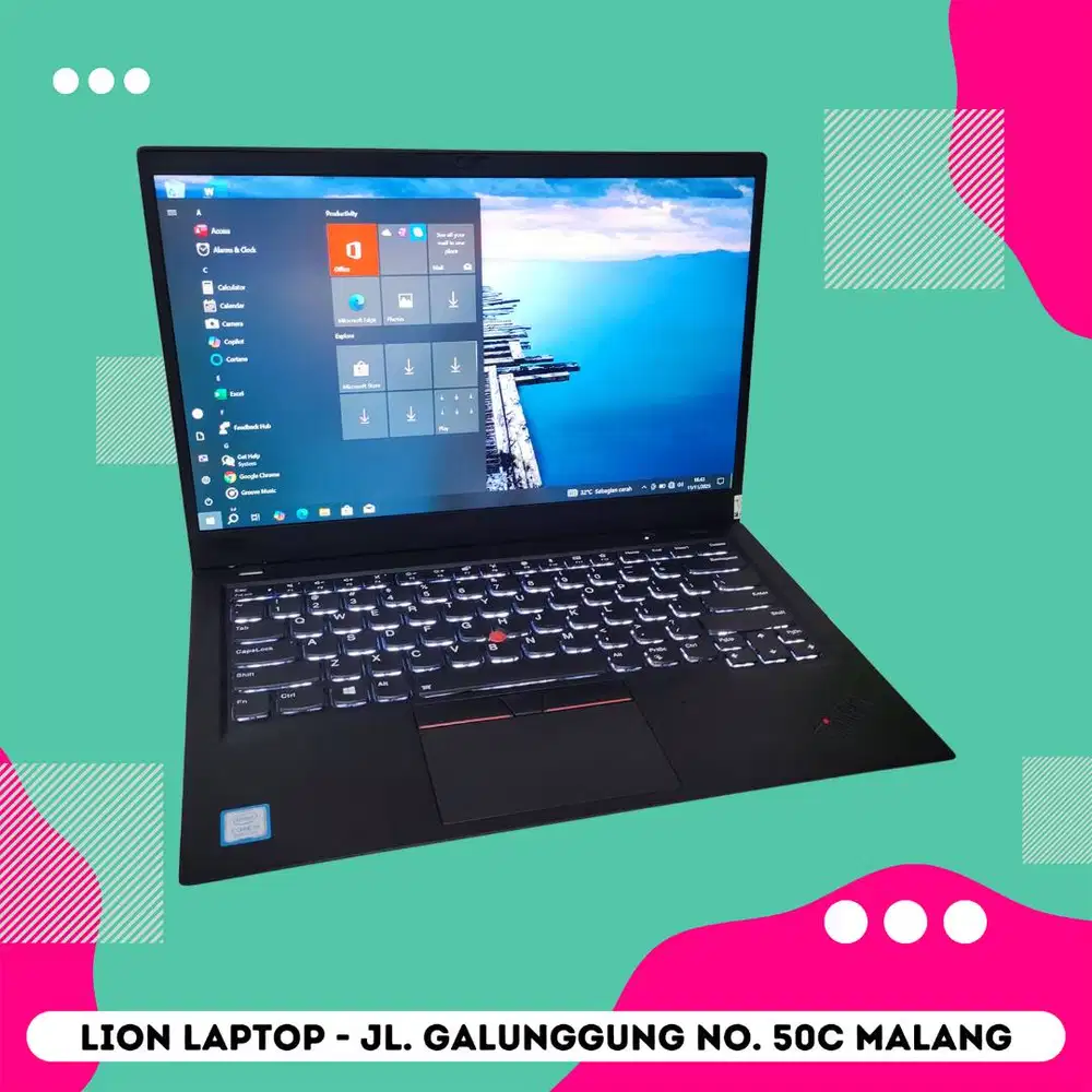 X1 Carbon Slim Ringan i5 gen 8 8/256 [29|12]