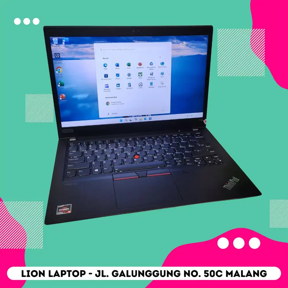 RAM 16GB Touchscreen Ryzen 5 Slim Lenovo Thinkpad T14s [29|12]