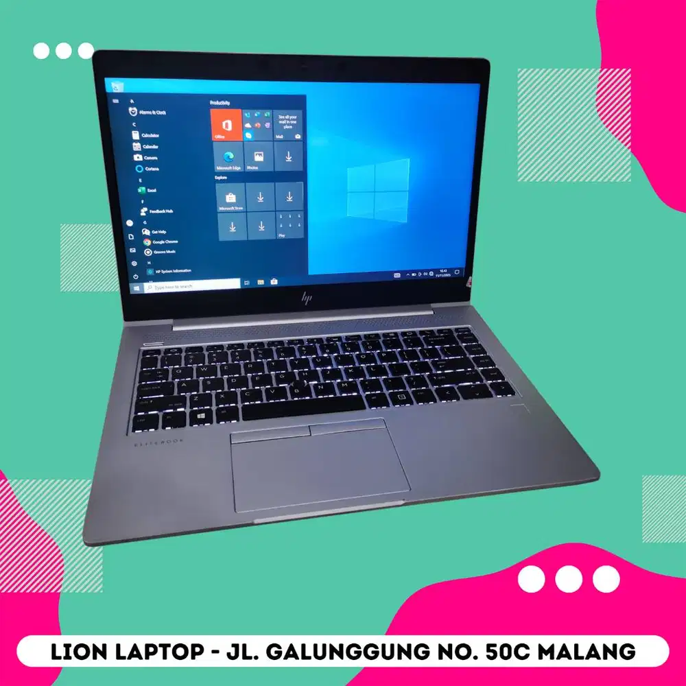 FUll Aluminium Body Core i7 gen 8 8/256 HP Elitebook 840 G6 [29|12]