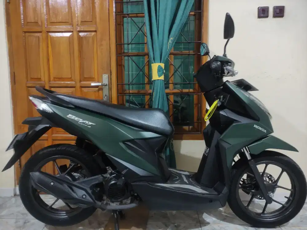 SUPER ISTIMEWA KM 7RB BEAT DELUXE CBS ISS ESP PERSIS BARU NO MINUS