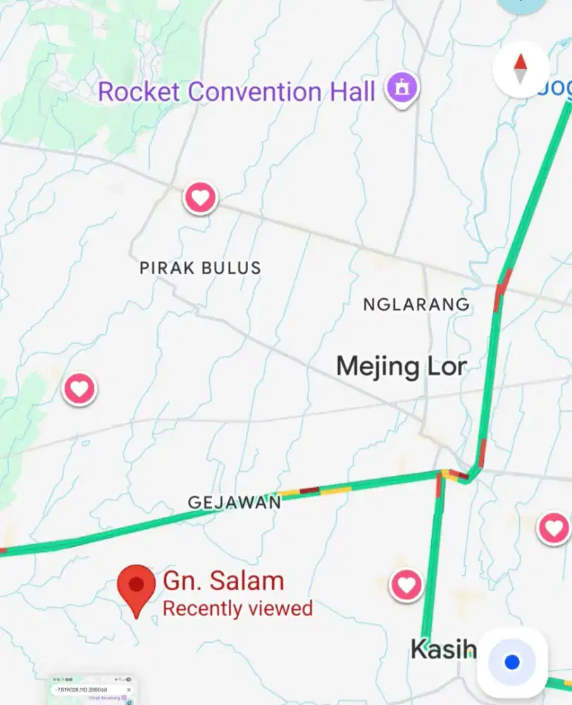 Tanah SHM 180m2 Jatisawit Jln Wates Km7