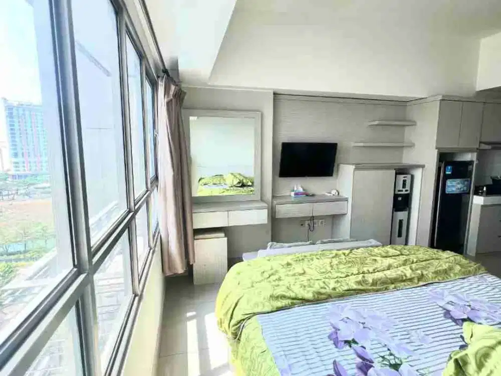 Di Jual  Aprt Springlake,   tipe  studio, full furnish,  Di Summarecon bekasi .