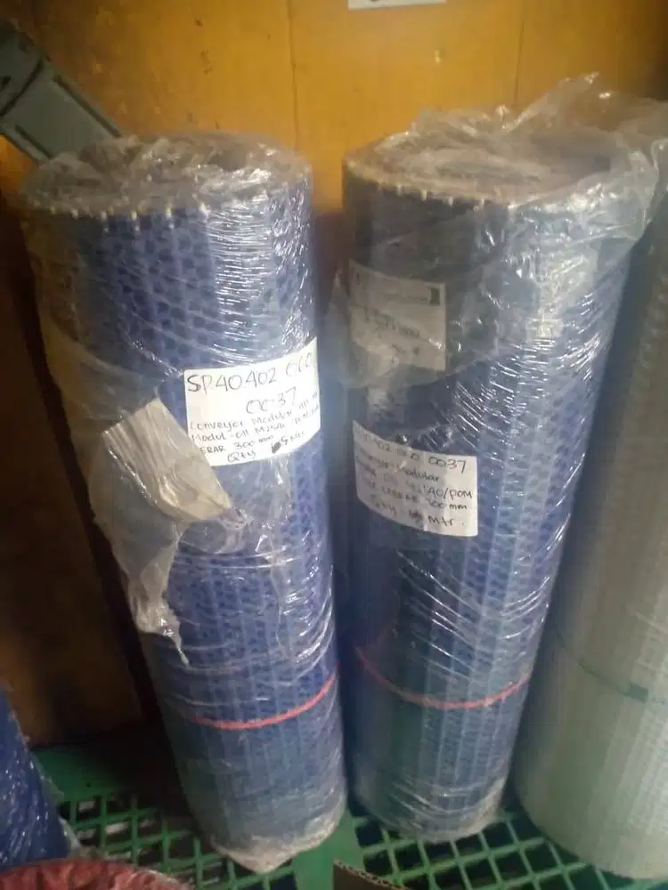 Conveyor modular HFE-HB-Modul-011 M2540/POM/BLUE Lebar 300mm (Per Mete