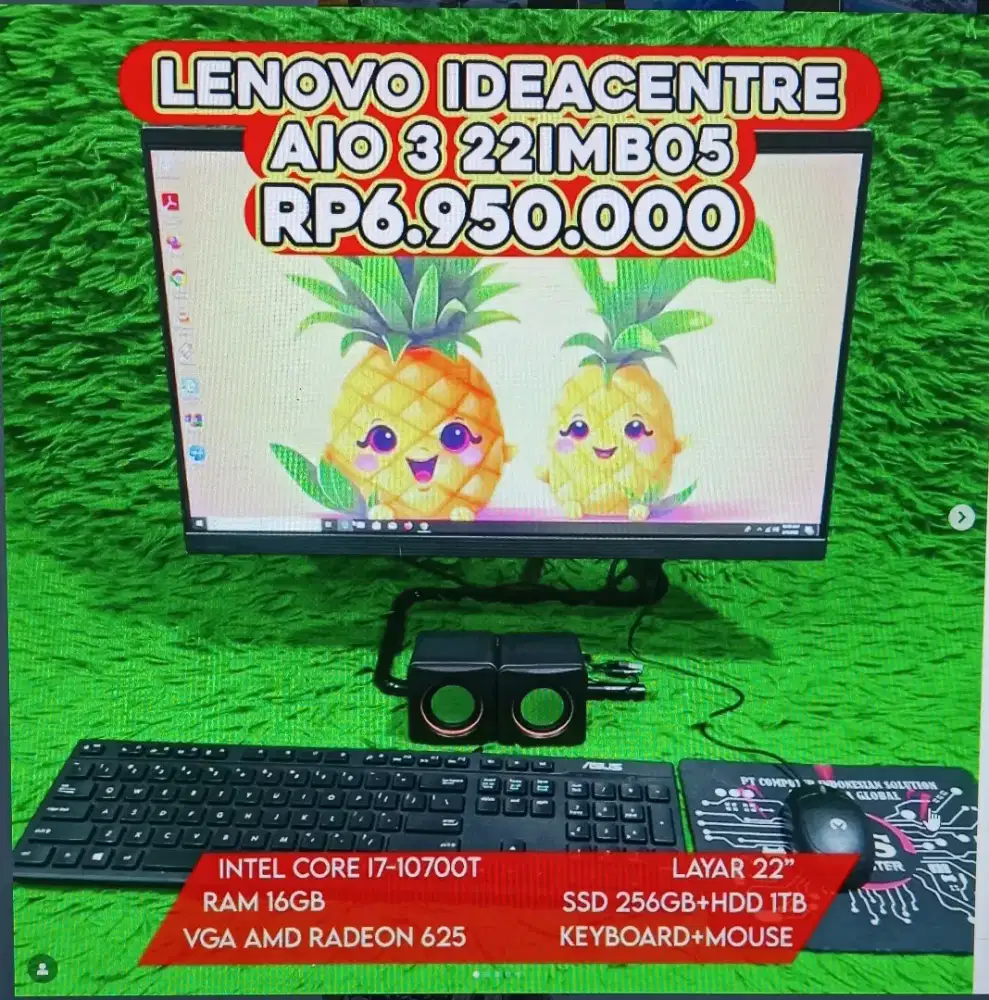 JUAL PC Lenovo Ideacenter AIO 3 22IMBO5