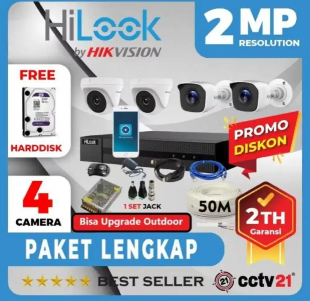 Paket kamera cctv murah